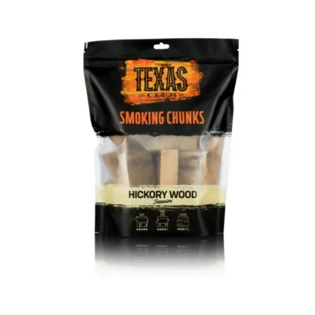 Chunks per affumicatura di legno di Hickory Kg.1 - Texas Club