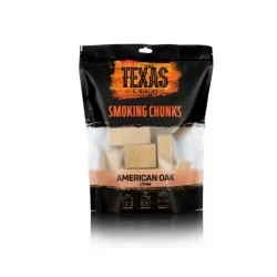 Chunks per affumicatura di legno di quercia Kg.1 - Texas Club