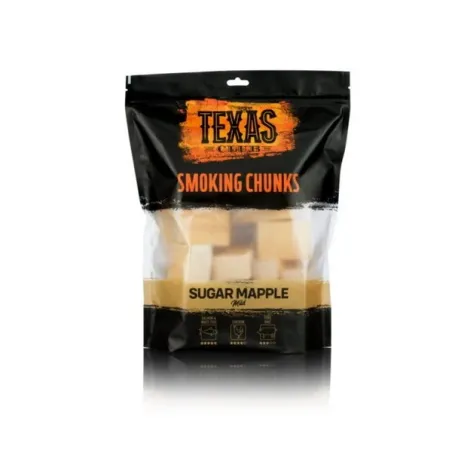 Chunks per affumicatura di legno di sugar maple Kg.1 - Texas Club
