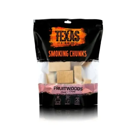 Chunks per affumicatura di legno di alberi da frutto Kg.1 - Texas Club