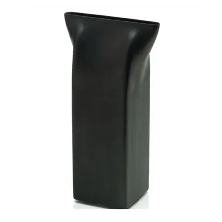 Pinch vase, Vaso per fiori, nero - Alessi