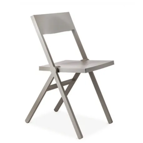 Piana, Sedia pieghevole, Grigio - alessi