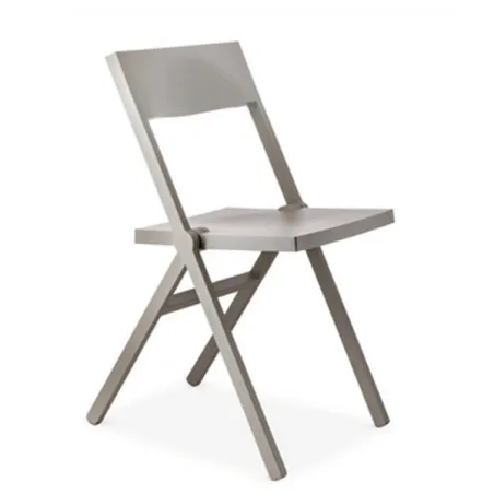 Piana, Sedia pieghevole, Grigio - alessi