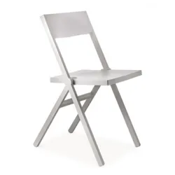 Piana, Sedia pieghevole, Bianco - alessi