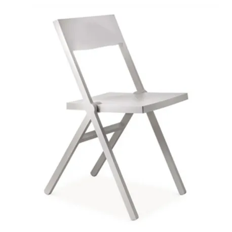 Piana, Sedia pieghevole, Bianco - alessi