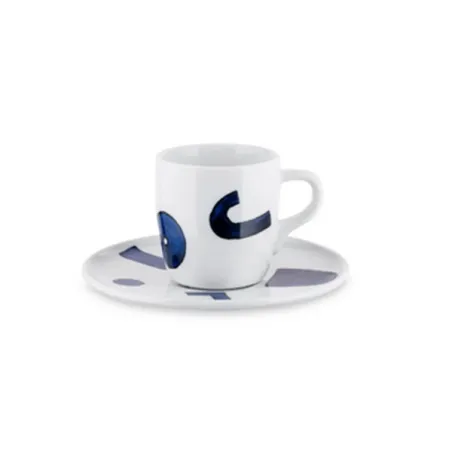 Itsumo - Yunoki ware, Tazzina caffe con piattino, Samiro Yunoki - Alessi