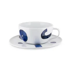 Itsumo - Yunoki ware, Tazza da te con piattino, Samiro Yunoki - Alessi