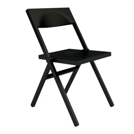 Piana, Sedia pieghevole, Nero - Alessi