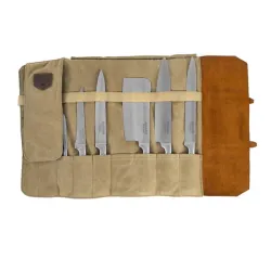 Borsa in pelle per attrezzatura Bbq, Sabbia - Alaskan Maker 2