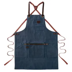 Grembiule in tessuto per attrezzatura Bbq, Blu navi - Alaskan Maker