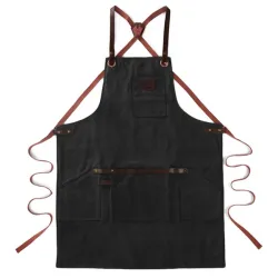 Grembiule in tessuto per attrezzatura Bbq, Nero - Alaskan Maker