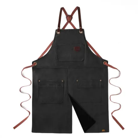 Grembiule in tela cerata per attrezzatura Bbq, Blu navi - Alaskan Maker