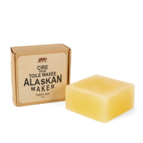 Panetto di cera per tessuti e legno - Alaskan Maker