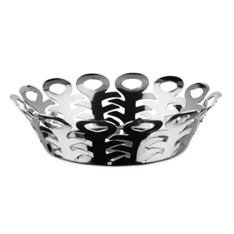 Vimini, Cestino piccolo Cm.21, Acciaio - Alessi