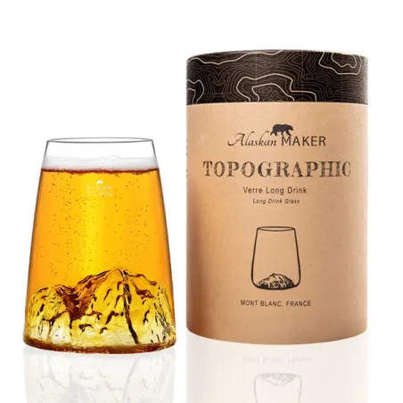 Bicchiere da long drink, Monte Bianco - Alaskan Maker