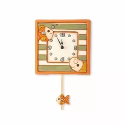 Orologio pendolo elefante e pesciolino - Thun