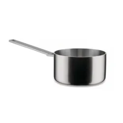Convivo, Casseruola trilamina Cm.16 in acciaio, Satinato - Alessi