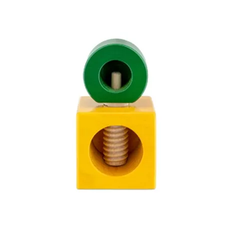 ES20, Schiaccianoci in legno di faggio, Giallo e verde - Alessi