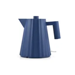 Plissè, Bollitore elettrico Lt.1, Blu - Alessi