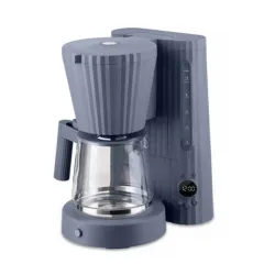 Plissè, Macchina per caffè filtrato, Grigio - Alessi