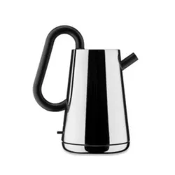 Toru, Bollitore elettrico in acciaio, Nero - Alessi