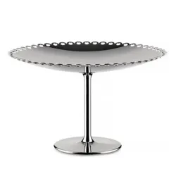 Edges, Alzata con bordo traforato in acciaio inossidabile 18/10 - Alessi