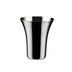 Kuru Kuru, Bicchiere in acciaio inossidabile 18/10 tornito in lastra - Alessi