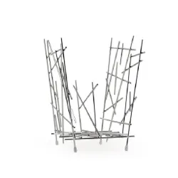 Blow up, Portariviste in acciaio cromato, Lucido - Alessi