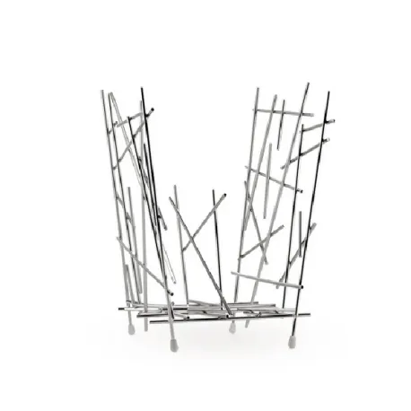 Blow up, Portariviste in acciaio cromato, Lucido - Alessi