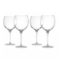 Mamy Xl, Set di 4 bicchieri per vini rossi - Alessi