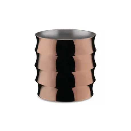 Dervisci, Bicchiere in acciaio inossidabile 18/10 con rivestimento in PVD, Rame - Alessi