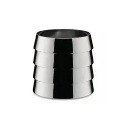 Dervisci, Bicchiere in acciaio inossidabile 18/10, Lucido - Alessi