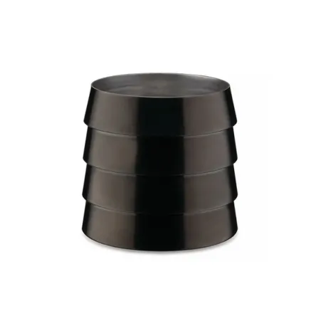 Dervisci, Bicchiere in acciaio inossidabile 18/10 con rivestimento in PVD GUN METAL, Satinato - Alessi