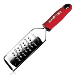 Grattugia con lama ultra spessa serie Gourmet, Rossa - Microplane