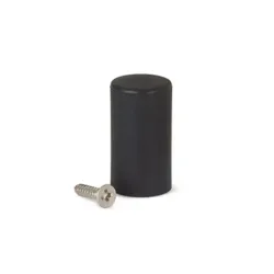 Pomolo nero per caffettiera espresso, Pulcina MDL02/3POB Tazze n° 3 - Alessi