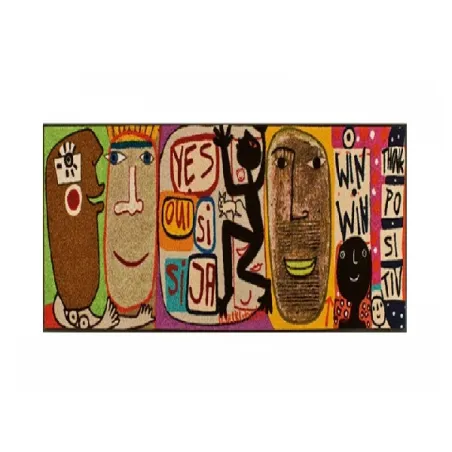 Tappeto Design Think Positiv Wash+dry - Kleen-Tex