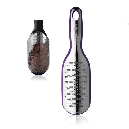 Grattugia con doppia lama media serie Premium, Viola - Microplane