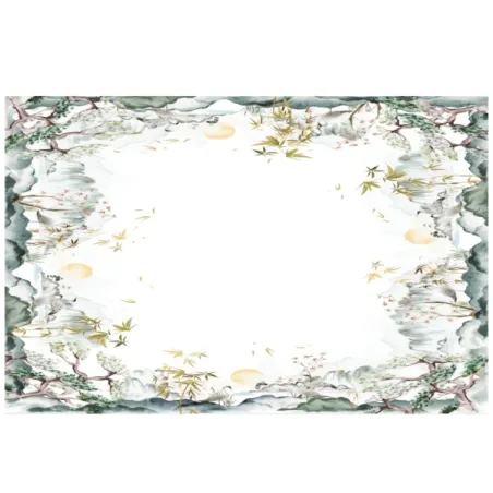 Heiwa, Tovaglia in puro lino Cm.170x140, 4 posti - Mitek