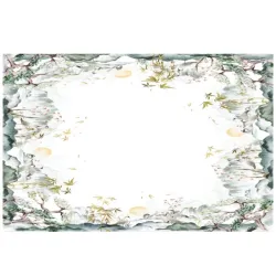 Heiwa, Tovaglia in puro lino Cm.170x170, 6 posti - Mitek