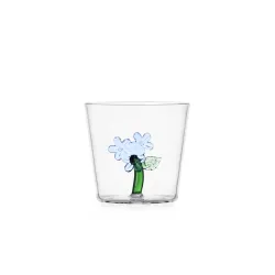 Botanica, Tumbler fiore azzurro dentro - Ichendorf