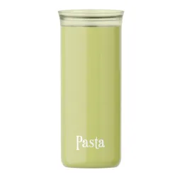 Barattolo ovale salvafreschezza Cc.1900 pasta 'food storage' verde avocado - Guzzini