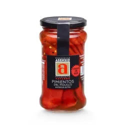 Peperoni piquillo interi Gr.280 arrostiti al fuoco Gr.50 - Pérez de Sevilla