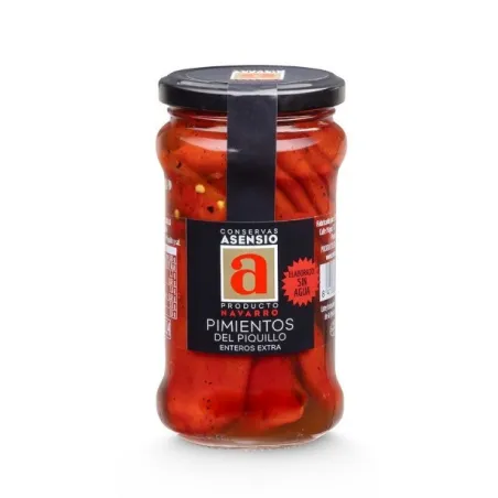 Peperoni piquillo interi Gr.280 arrostiti al fuoco Gr.50 - Pérez de Sevilla