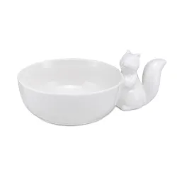Fattoria, Ciotola schiaccianoci scoiattolo - La Porcellana Bianca