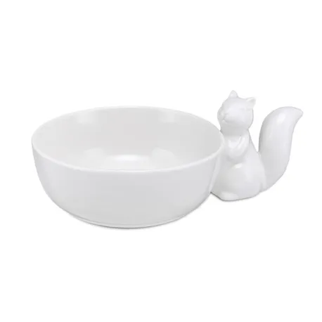 Fattoria, Ciotola schiaccianoci scoiattolo - La Porcellana Bianca