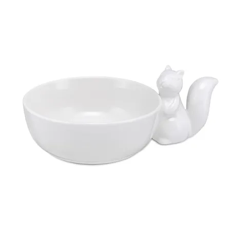 Fattoria, Ciotola schiaccianoci scoiattolo - La Porcellana Bianca