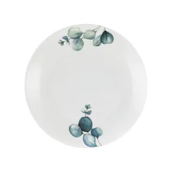 Sempreverde, Piatto piano - La Porcellana Bianca