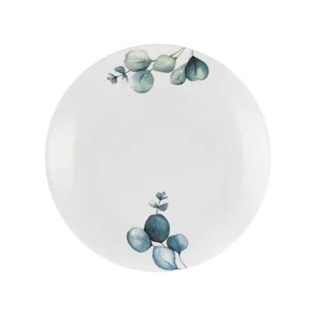 Sempreverde, Piatto piano - La Porcellana Bianca