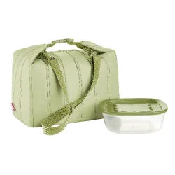 Set borsa termica grande con contenitre salvafreschezza 'on the go' Verde avocado - Guzzini