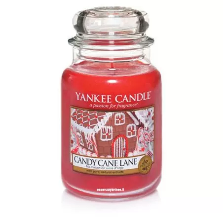 Candy Cane Lane Giara Grande - Yankee Candle